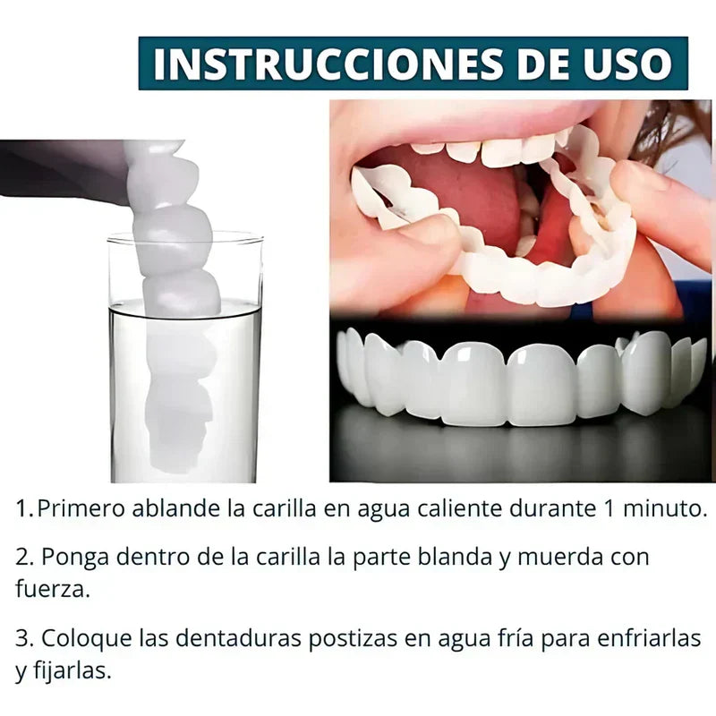 🦷 SmilePro – Carillas Dentales Ajustables + Estuche de Regalo